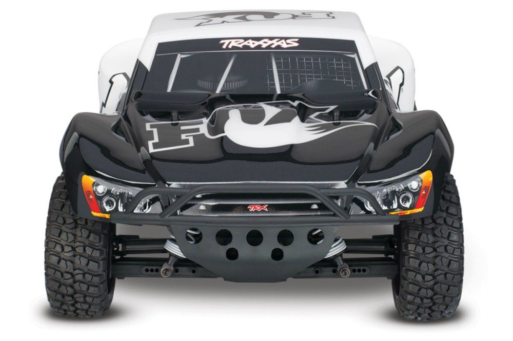 Радиоуправляемый шорт-корс трак TRAXXAS Slash 4x4 VXL 1:10 TSM - TRA68086-4-FOX (белая)