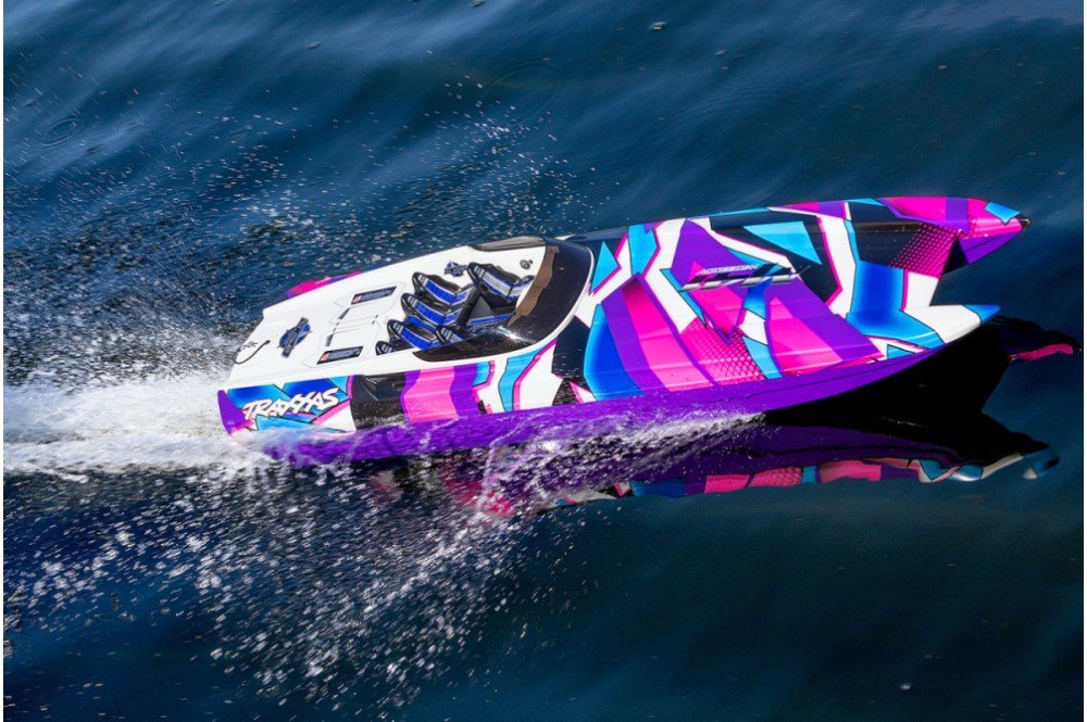 Радиоуправляемый катера TRAXXAS DCB M41 Widebody TSM PURPLE - TRA57046-4-PRPL