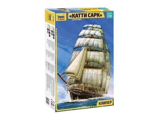 Модель сборная ZVEZDA Клипер Катти Сарк , 1:130