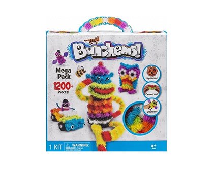 Конструктор-липучка Bunchems Mega Pack 1200 деталей