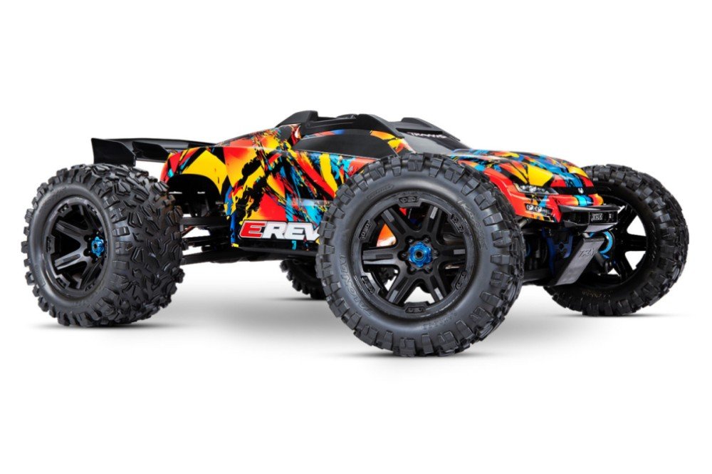 Радиоуправляемая машина трагги TRAXXAS E-Revo 6S 1:10 4WD TSM - TRA86086-4-SLFR