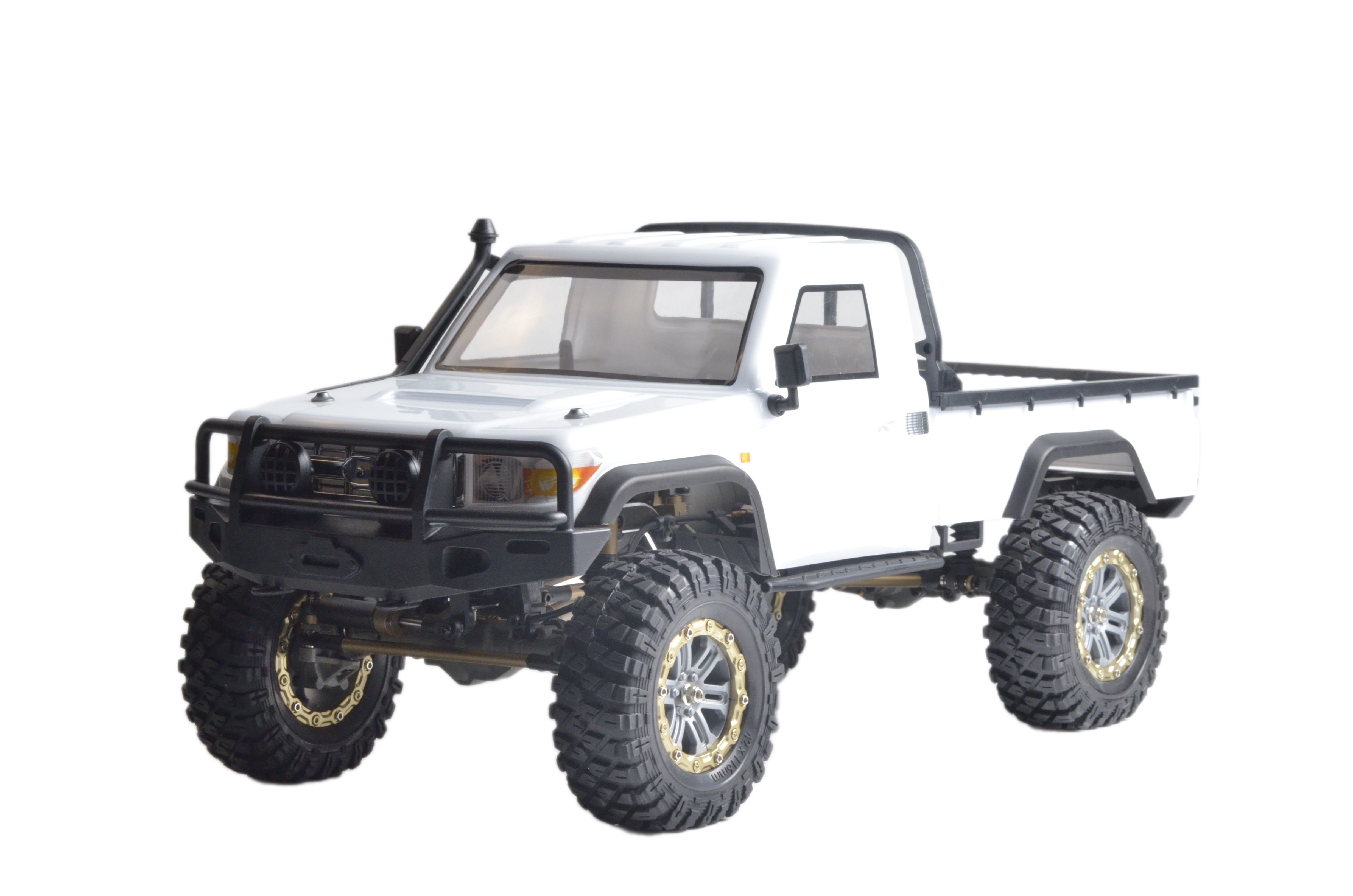 Радиоуправляемая машина трофи Yikong 4101 crawler pickup (White) ARTR масштаб 1:10 - YK-4101-W