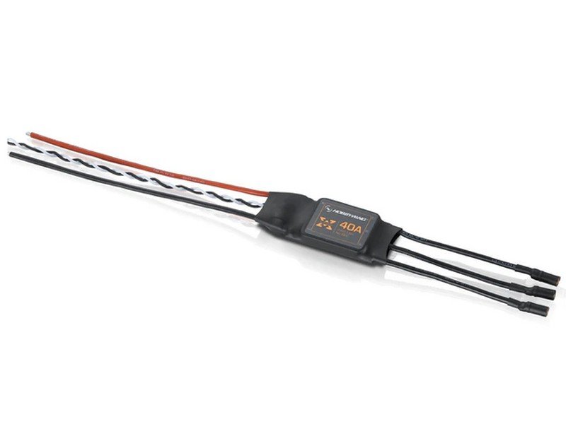 Бесколлекторный регулятор Hobbywing XRotor-40A-V1-Asia Edition-Wire Leaded - HW-30901014