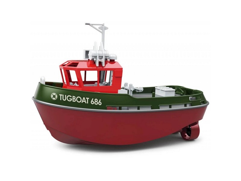 Радиоуправляемый буксир Heng Long Tugboat (зеленый) 2.4G 1/72 RTR - 3800-G
