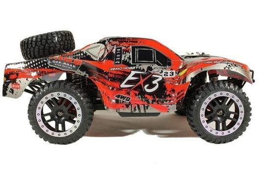 Радиоуправляемая машина шорт-корс Remo Hobby 10EX3 4WD RTR 1:10 2.4G - RH10EX3-RED