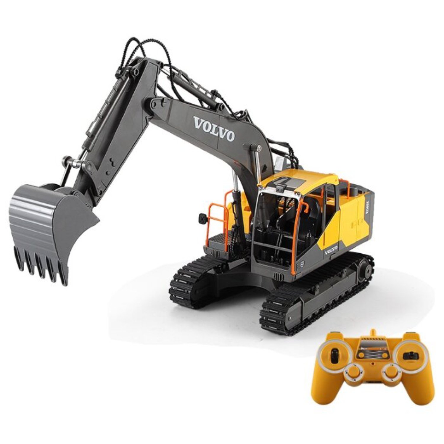 Радиоуправляемый экскаватор Double Eagle Volvo EC160E 1:16 2.4G E568-003S