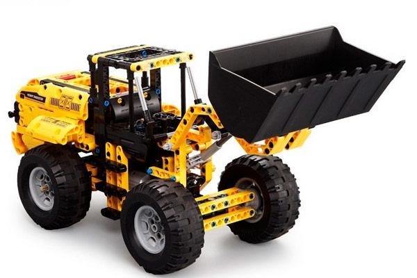 Р/У конструктор CADA deTech колесный погрузчик (491 деталь) C51058W