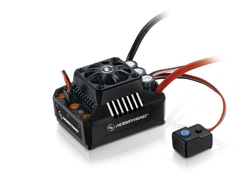 Бесколлекторная бессенсорная система Hobbywing COMBO-MAX6-5687/1100KV (160A, 1/6) влагозащита - HW-38010802