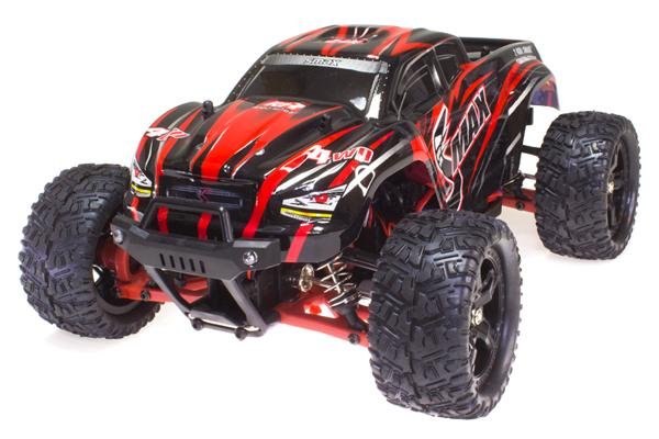 Радиоуправляемый монстр Remo Hobby SMAX Brushless UPGRADE 4WD 2.4G 1/16 RTR RH1635UPG-RED