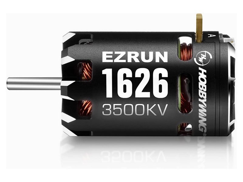 Бесколлекторный мотор Hobbywing EZRUN-1626SD-3500KV-BLACK (2.00/8.5мм, 1/28) бессенсорный - HW-30402653