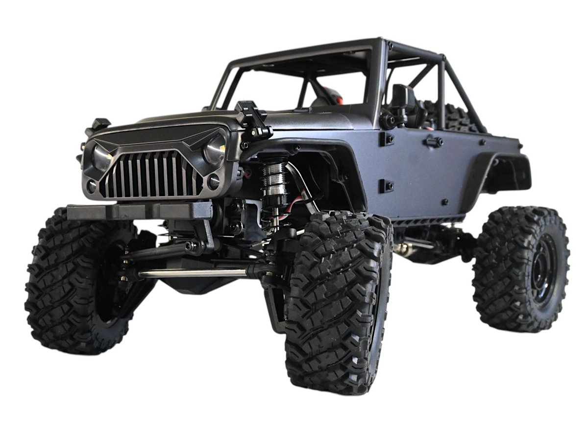 Радиоуправляемый краулер MJX Hyper Go H12Y (серый) Brushless 4WD 2.4G LED 1/12 RTR