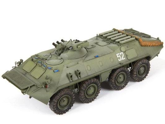 Модель Сборная ZVEZDA Бронетранспортер БТР-70 с башней МА-7, 1:35