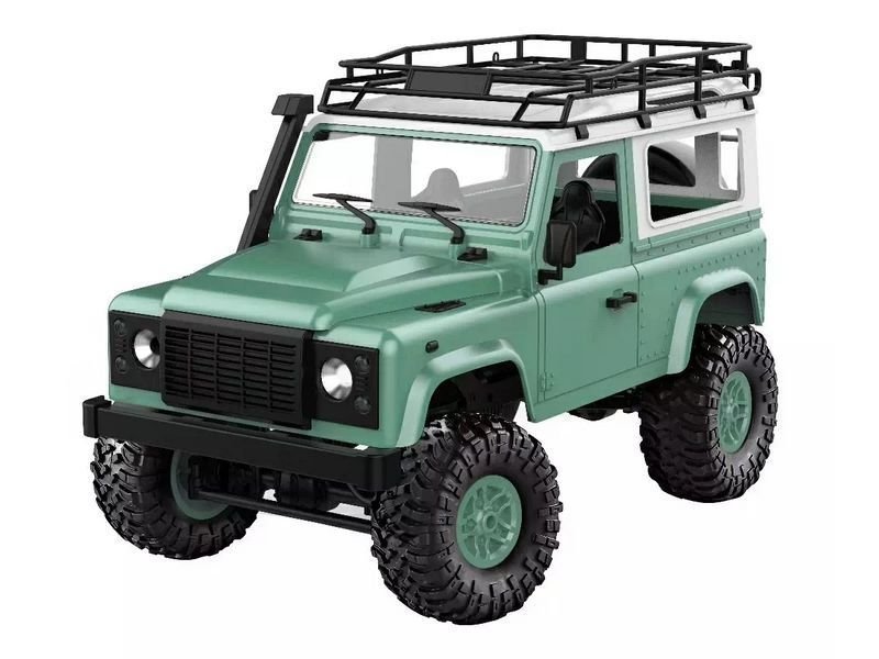 Конструктор для сборки MN MODEL джип Defender (зеленый) RTR 4WD масштаб 1:12 2.4G - MN-90K|GREEN