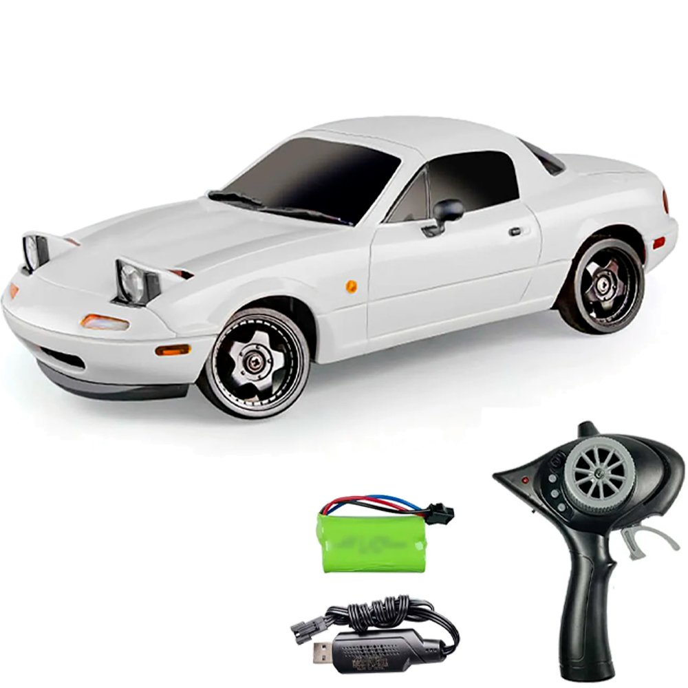 Радиоуправляемая машина для дрифта LD RC масштаб 1:18 2WD 2.4G Mazda MX-5 Gyro - 1804 White