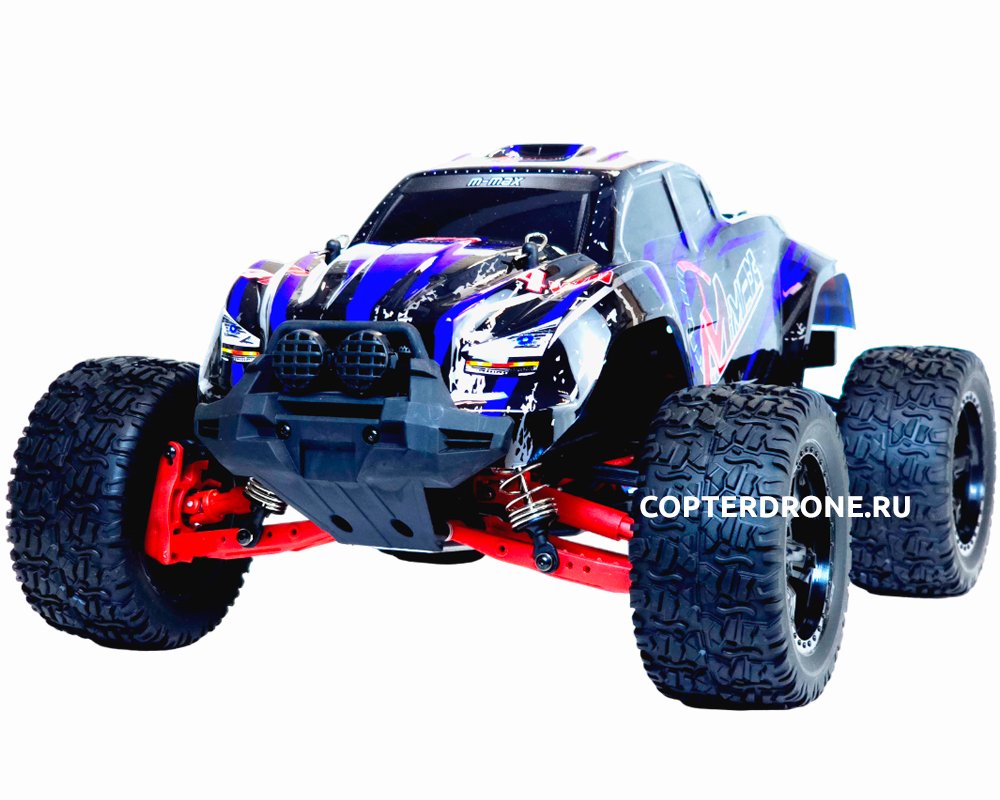 Радиоуправляемая машина монстр Remo Hobby MMAX UPGRADE 4WD RTR 1:10 2.4G - RH1035UPG-BLUE