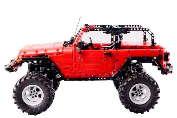 Радиоуправляемый конструктор CADA deTech Jeep Wrangler (1941 деталь) C61006W