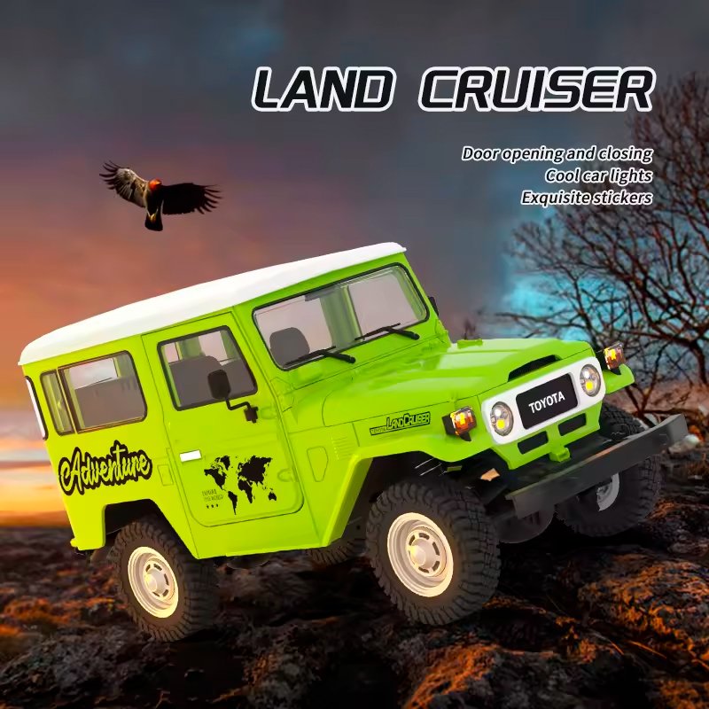 Радиоуправляемая машина внедорожник HG HG4-50 TRASPED RTR 1/16 2.4G 4WD (TOYOTA Land Cruiser FJ40 1983) - HG4-50-G