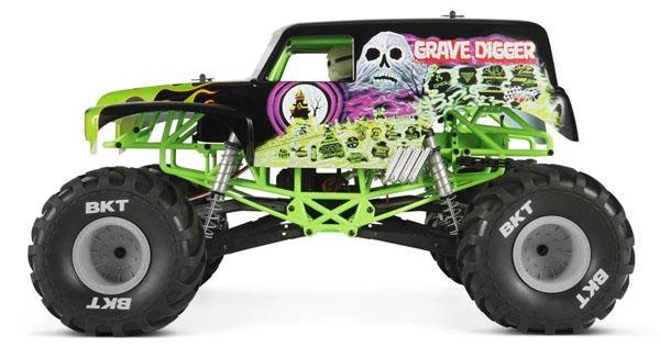 Радиоуправляемый монстр AXIAL SMT10 Grave Digger 1:10 2.4G - AX90055