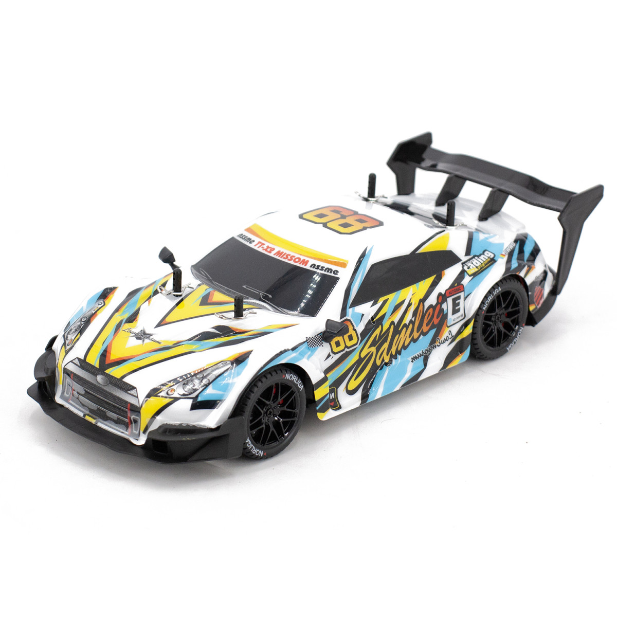 Радиоуправляемая машина для дрифта Huang Bo Nissan GTR R35 4WD 1:14 - NORLIGA-RC-18E