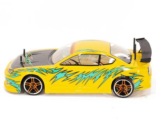 Радиоуправляемая машина для дрифта HSP Flying Fish 1 - 1:10 4WD - 94123-12362 Silvia s15