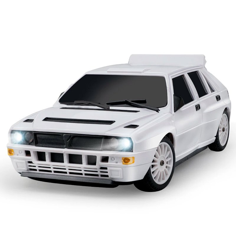 Радиоуправляемая машина для дрифта LD RC масштаб 1:28 4WD 2.4G Lancia Delta HF - 2803 White