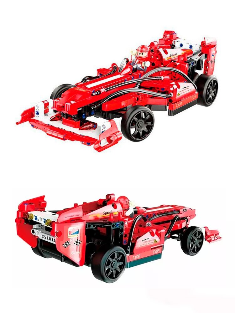 Радиоуправляемый конструктор CaDA Technic гоночный болид (317 деталей) C51010W