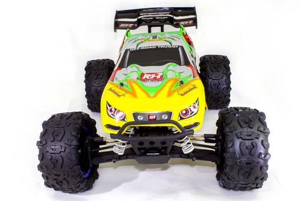 Радиоуправляемая трагги Remo Hobby Truggy Brushless 4WD RTR масштаб 1:8 2.4G RH8065-GREEN