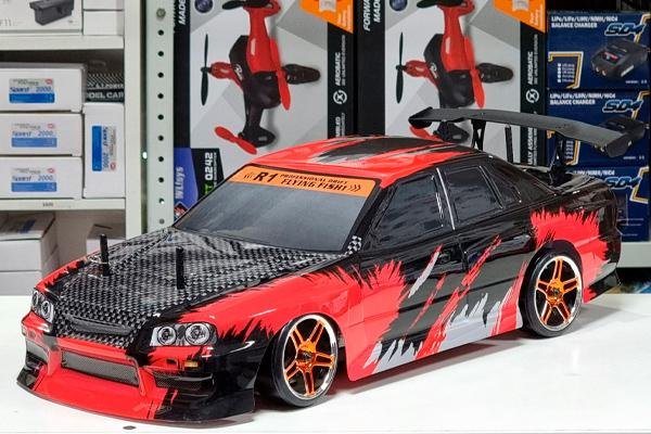 Радиоуправляемая машина для дрифта HSP Flying Fish 1 4WD RTR 1:10 2.4G 94123Pro GTR (34)