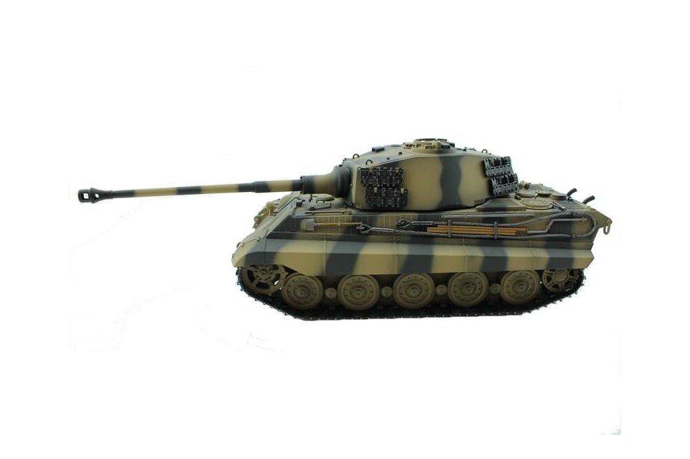 Радиоуправляемый танк Torro King Tiger 1/16, ВВ-пушка, дым, деревянная коробка V3.0 2.4G RTR TR11709-CA-3.0
