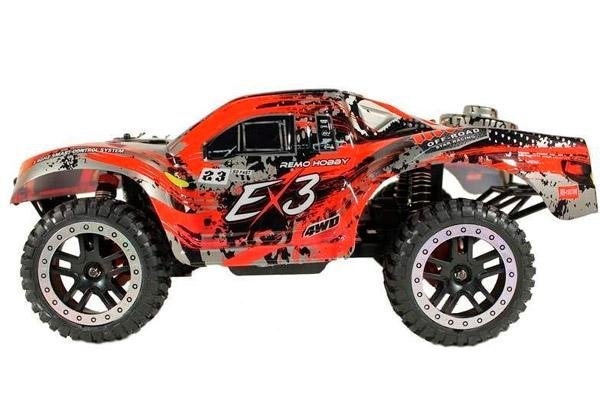 Радиоуправляемый шорт-корс Remo Hobby EX3 UPGRADE 4WD 2.4G 1:10 RTR RH10EX3PRO-UPG-RED