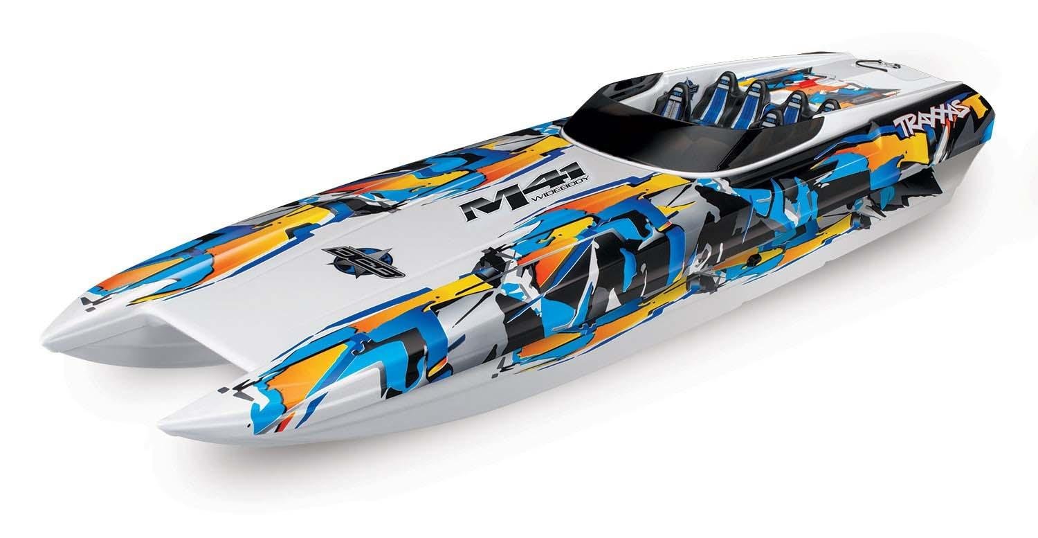 Радиоуправляемый катер Traxxas DCB M41 Widebody TSM RTR 2.4G TRA57046-4-OR