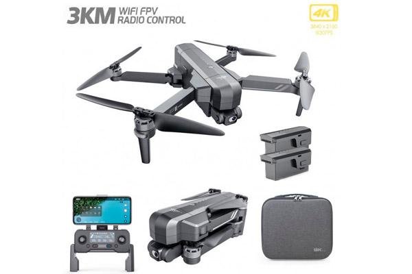 Квадрокоптер SJRC F11S 4K PRO 2-AXIS 4K EIS 5G GPS RTF - F11S 4K PRO Combo