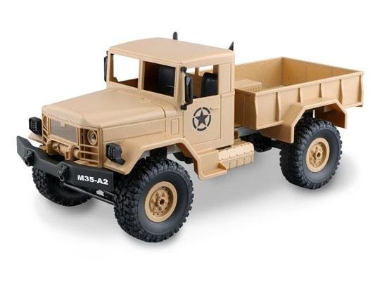 Радиоуправляемая машина MN MODEL военный грузовик 6WD 1:16 MN-35Y