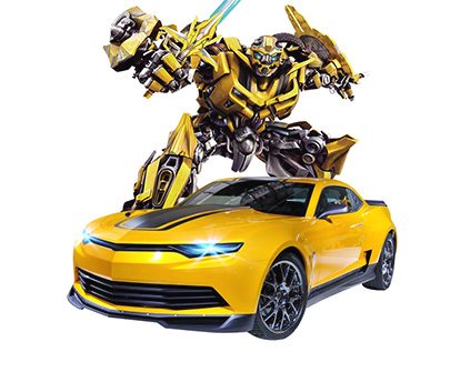 Радиоуправляемый робот-трансформер MZ Chevrolet Camaro 1:14 2313P