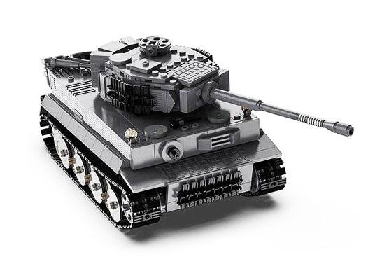 Радиоуправляемый конструктор CaDA MASTER Немецкий танк Тигр (925 деталей) C61071W