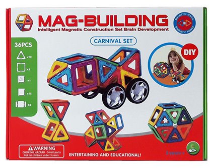 Магнитный конструктор Mag-Building 36 деталей