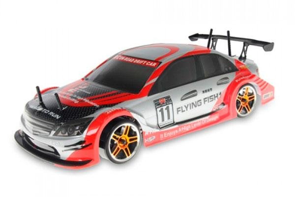 Радиоуправляемый автомобиль для дрифта HSP Flying Fish 1 4WD 1:10 - 94123PRO-12382 2.4G