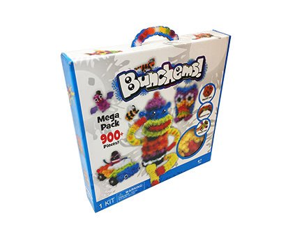 Конструктор-липучка Bunchems Mega Pack 900 деталей