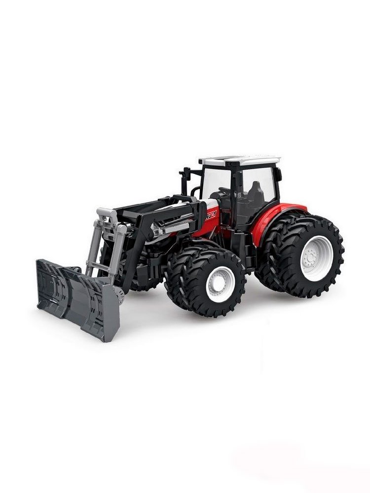 Радиоуправляемый фермерский трактор Korody с отвалом, двойные колеса 1/24 2.4G 6CH RTR - KR6632B