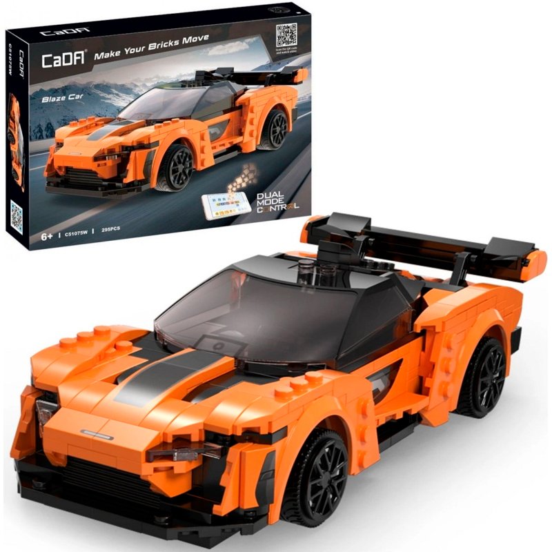 Радиоуправляемый конструктор CaDA гоночный автомобиль Blaze Car (295 деталей) - C51075W