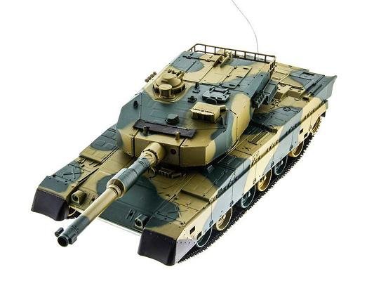 Радиоуправляемый танк Heng Long TYPE 90, стреляет шариками, масштаб 1:24 RTR 2.4G - HL3808-1