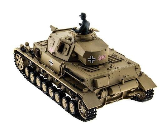 Радиоуправляемый танк Heng Long DAK Panzerkampfwagen IV Ausf F-1 Upg 1:16 - 3858-1Upg V7.0