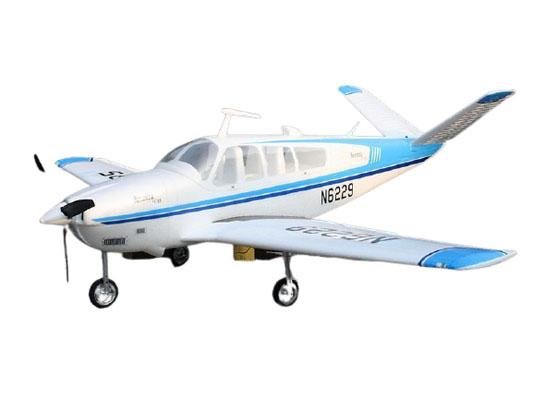 Радиоуправляемый самолет Top RC ST Beechcraft Bonanza V35 1280мм PNP - top085B