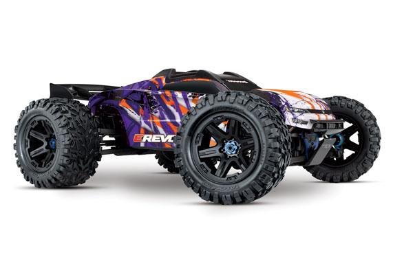 Радиоуправляемая машина TRAXXAS E-Revo 6S 1:10 4WD TSM TRA86086-4-PRPL