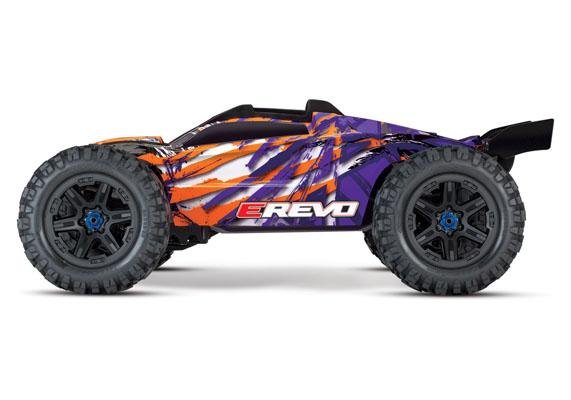 Радиоуправляемая машина TRAXXAS E-Revo 6S 1:10 4WD TSM TRA86086-4-PRPL