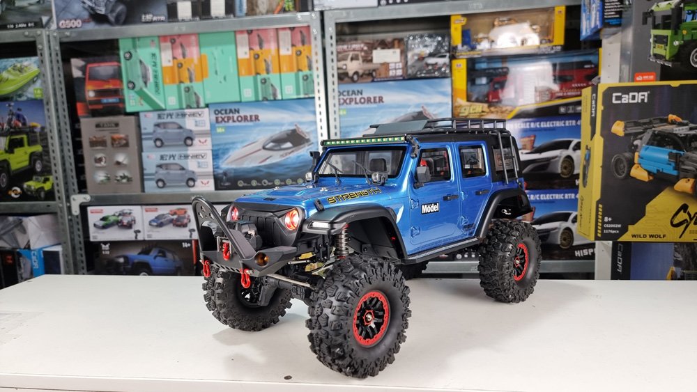 Радиоуправляемая машина краулер WLToys PRO Crawler 4X4 RTR 1/10 104006 Blue