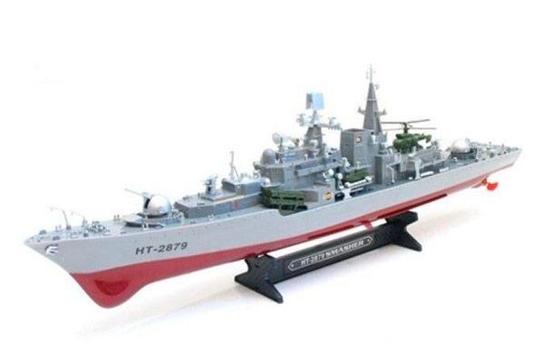 Радиоуправляемый корабль Heng Tai эскадренный миноносец Smasher 2.4G 1/275 HT-2879A