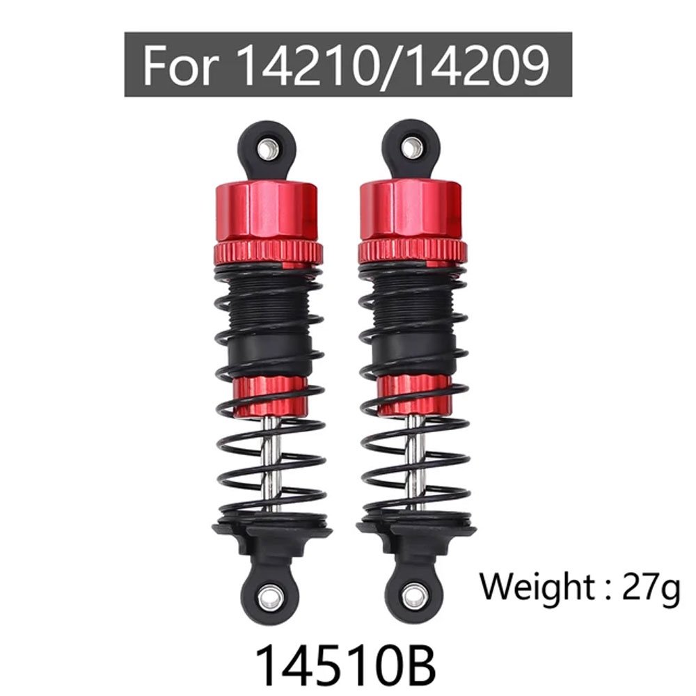 Амортизаторы масляные передние для автомоделей MJX 14209/14210, 2шт - MJX-14510B