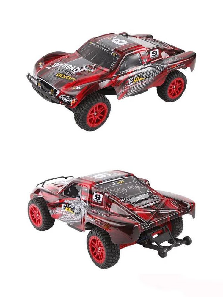 Радиоуправляемый шорт-корс трак Remo Hobby Truck 9emu 4WD RTR масштаб 1:8 2.4G - RH8025-RED