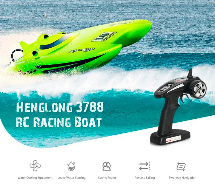 Радиоуправляемый катер Heng Long Adventure RTR 2.4GHz - HL3788